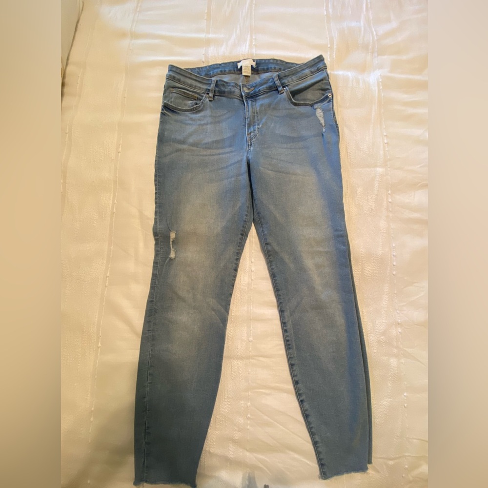 H&M Mid Rise Skinny Stretch Jeans